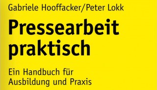 Das Buchcover von "Pressearbeit praktisch"